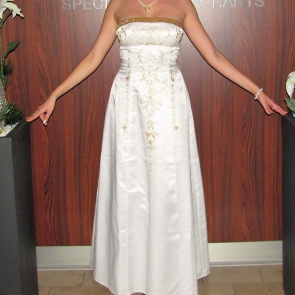 Morgan & Co. Dresses & Skirts - 5/$25 Morgan & Co. Maxi Dress Strapless Corset 5/6